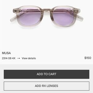 MUSA Purple Sunglasses